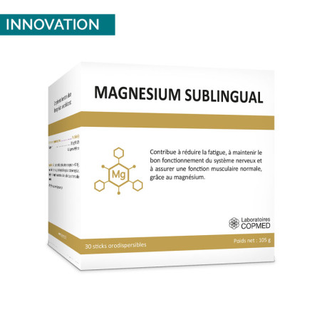 Magnésium Sublingual - 30 sticks