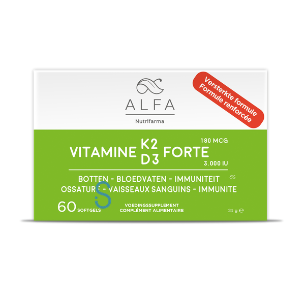 Vitamine K2D3 Forte NF - 60 softgels