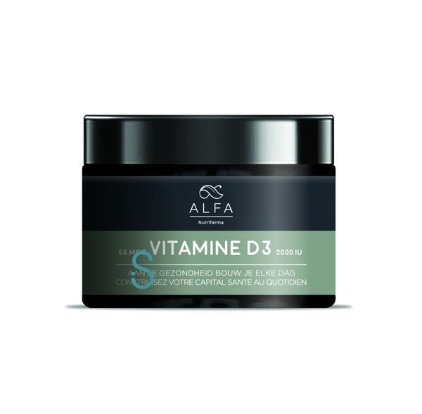 Vitamine D3 - 2000 IU / 50 mcg - 120 softgels