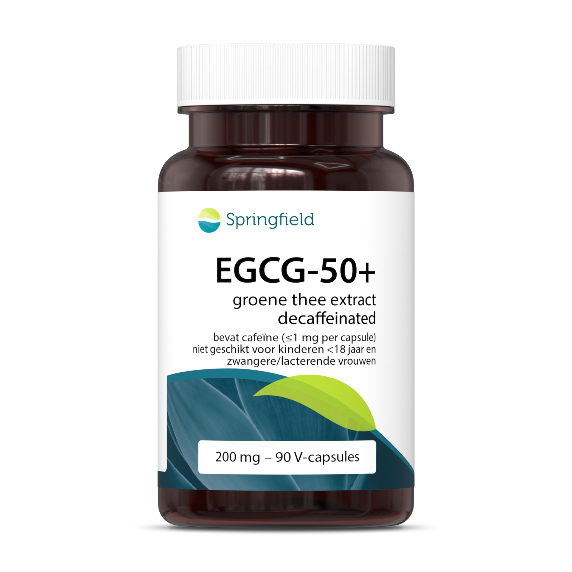 EGCG-50+ green tea extract (decaf) - 90 vcaps