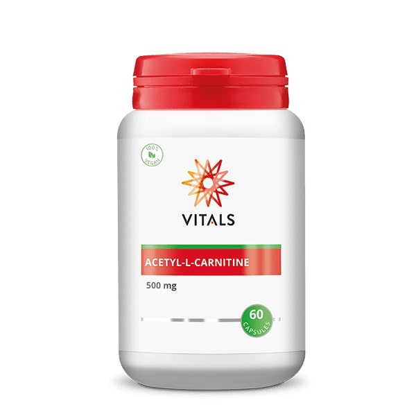 Acetyl-L-carnitine 500 mg 60 Vcaps | VITV2863