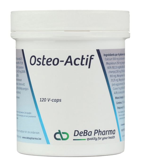 Osteo-actif (osteoporose-formule) - 120 Vegcaps Osteo-actif (osteoporose-formule) - 120 Vegcaps