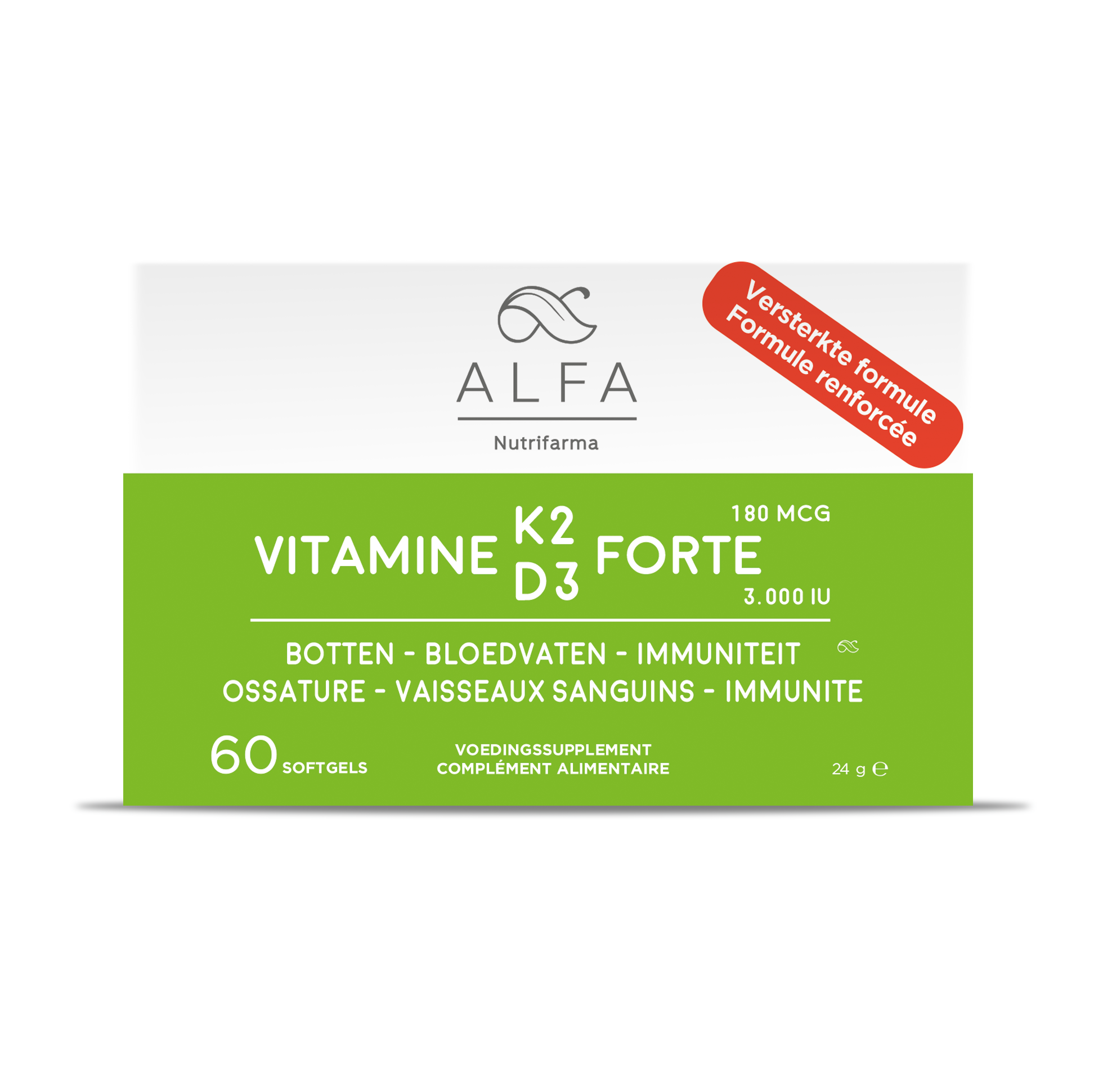 Vitamine K2D3 Forte NF - 60 softgels Vitamine K2D3 Forte NF - 60 softgels
