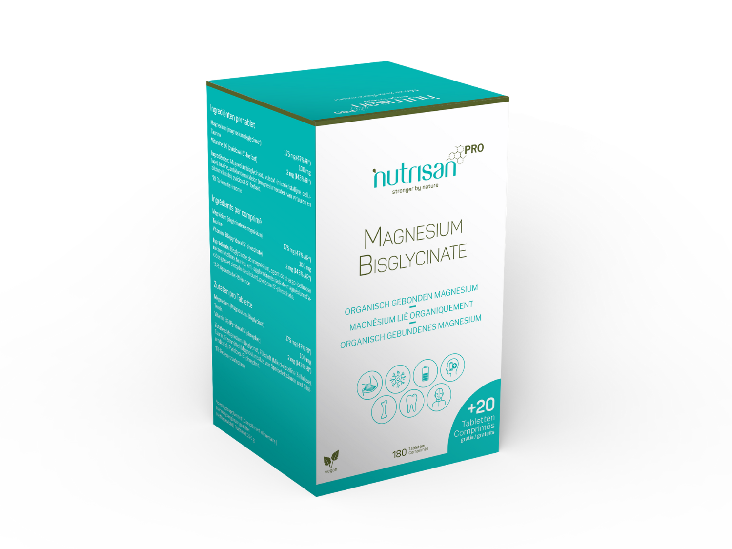 Magnesium bisglycinate - 180 + 20 tab