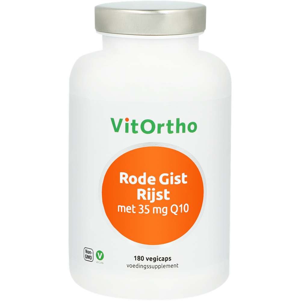 Rode Gist Rijst met 35 mg Q10 - 180 vcaps