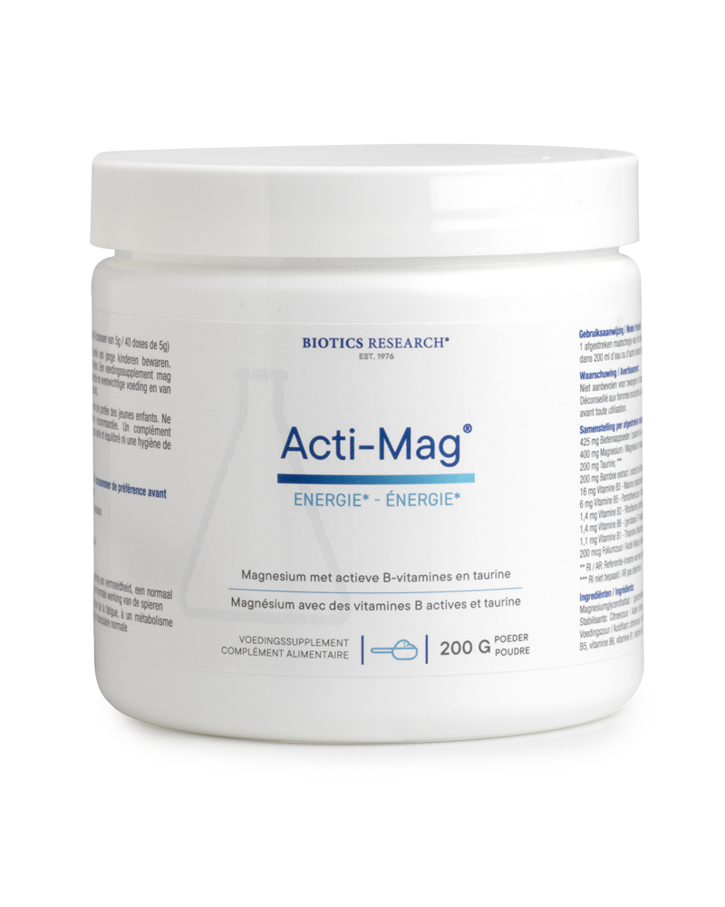 Acti-Mag (magnesium) - Neutrale smaak - 200 gr