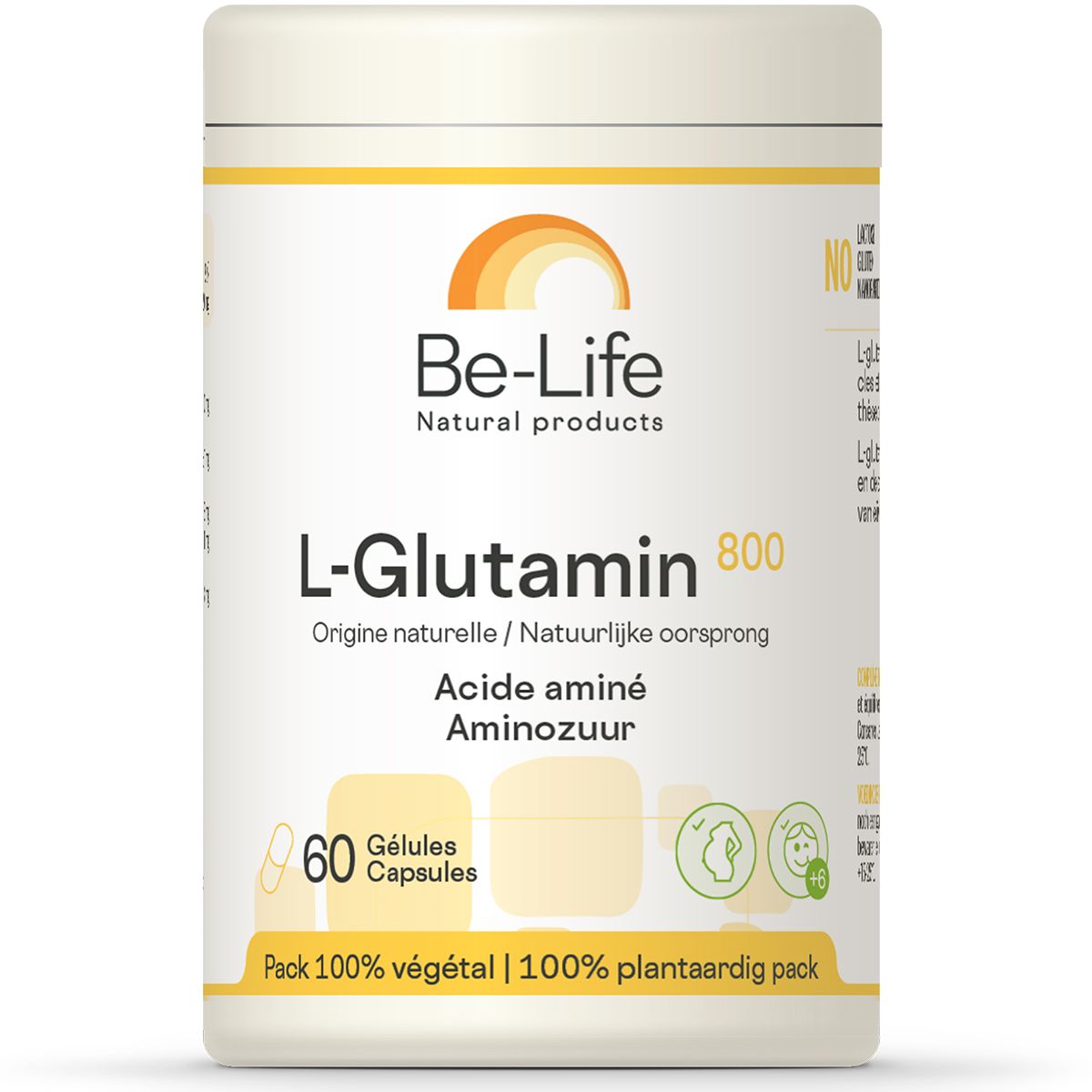 L-Glutamin 800 - 60caps | BE00915